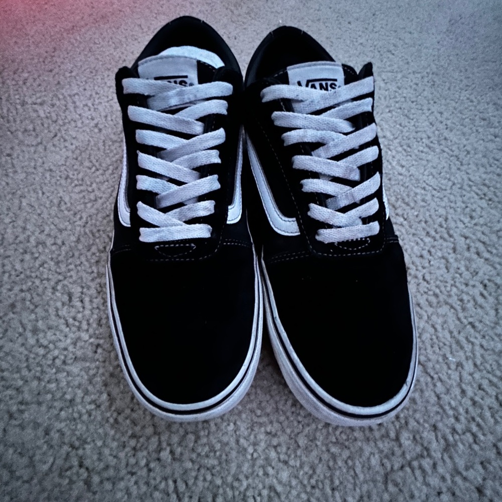 Black old skool vans